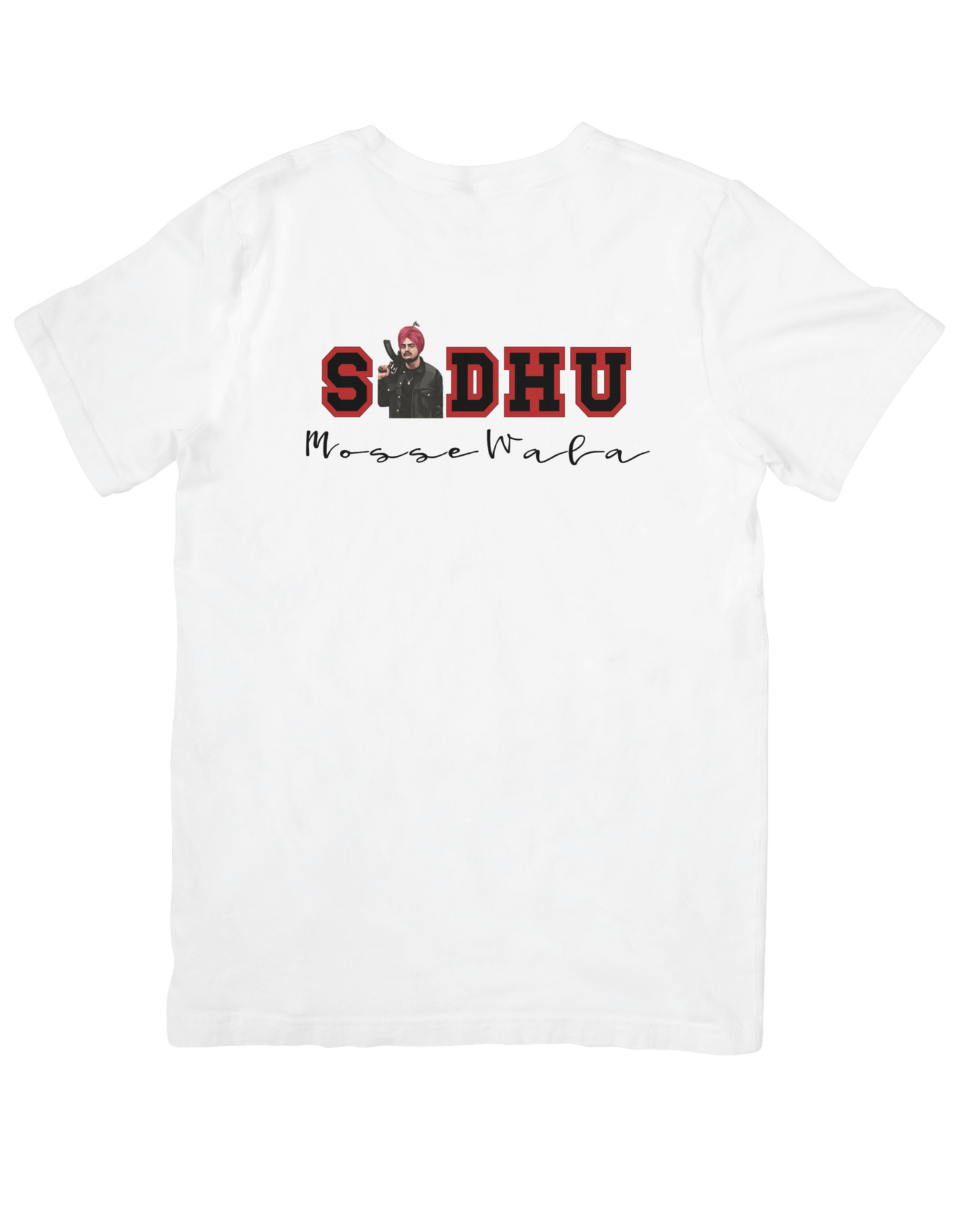 "Swagger with Sidhu: Unleash Moosewala Vibes on Your Tee!"