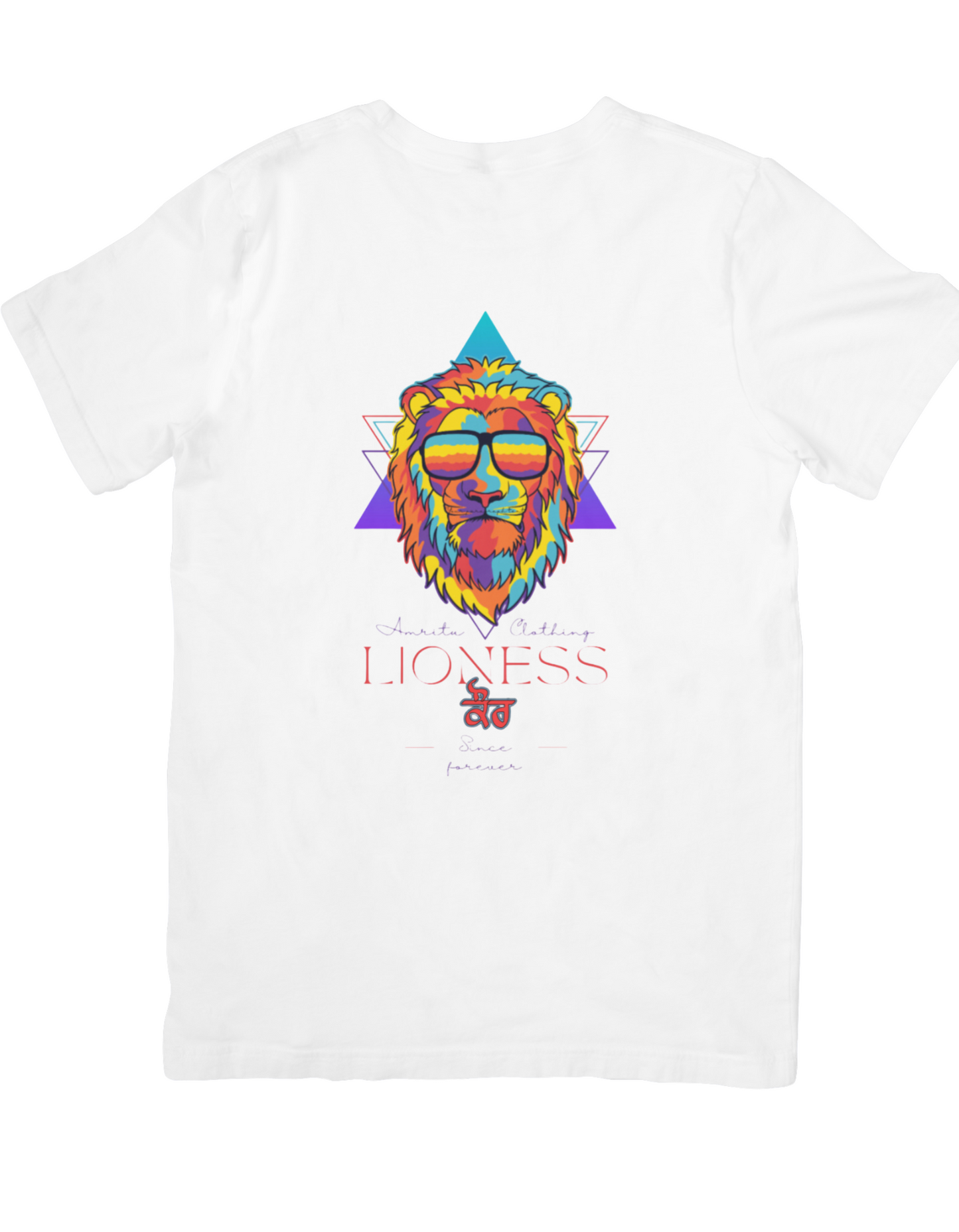 Amritu Clothing - Kaur Lioness Printed T-Shirt