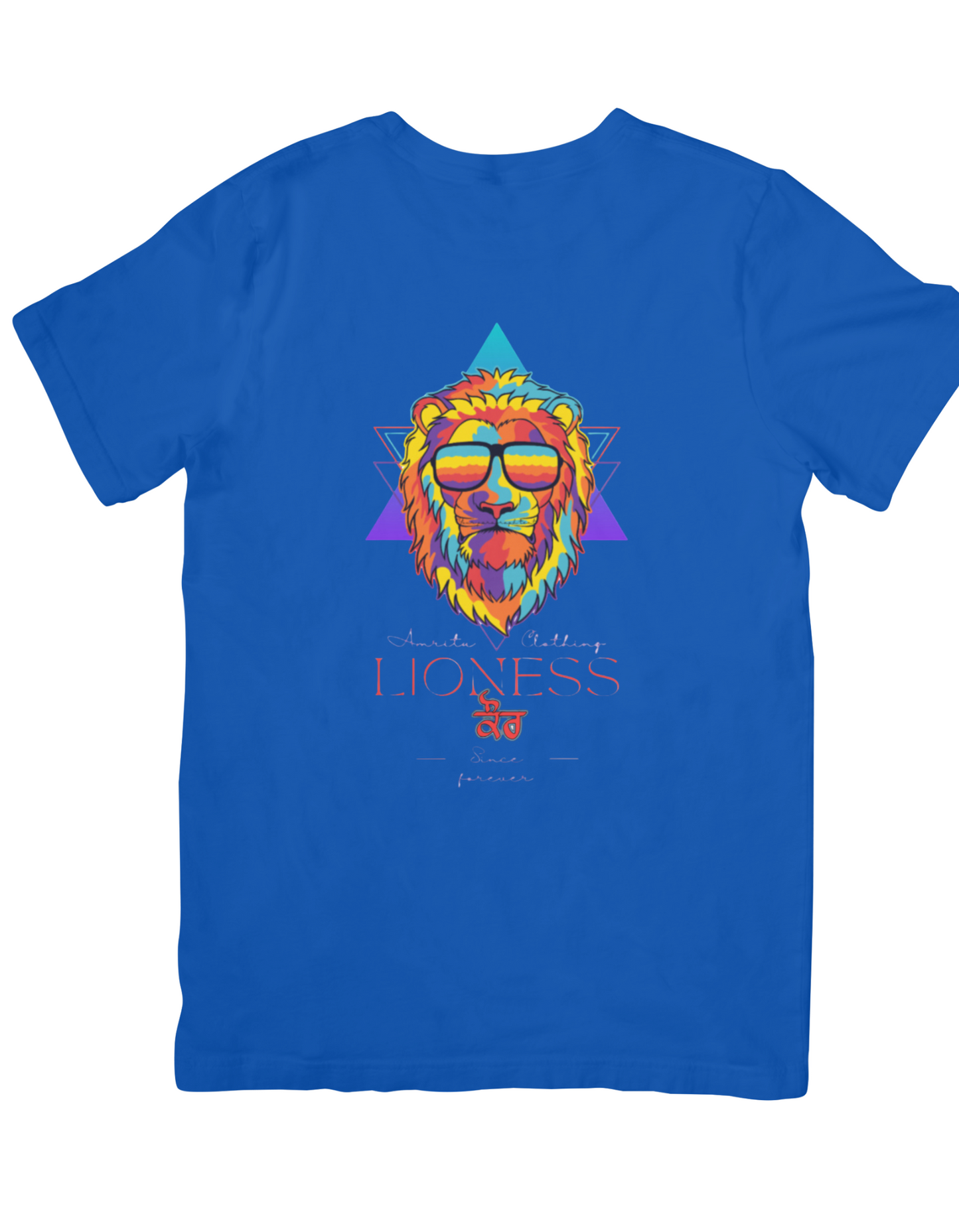 Amritu Clothing - Kaur Lioness Printed T-Shirt